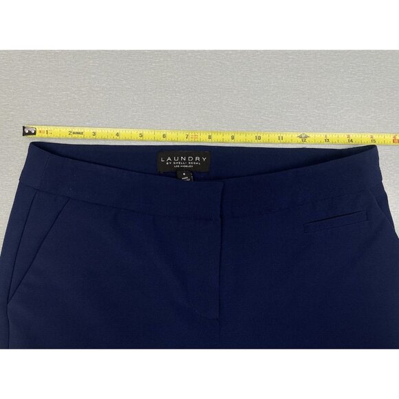 Women’s Laundry by Shelli Segal Navy Blue Dress Pants 6 - Picture 9 of 13